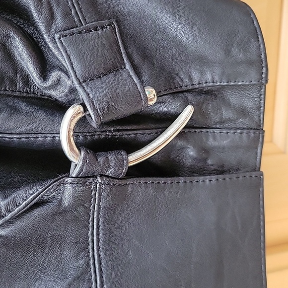 Vintage 80's lamb leather jacket - Picture 2 of 9